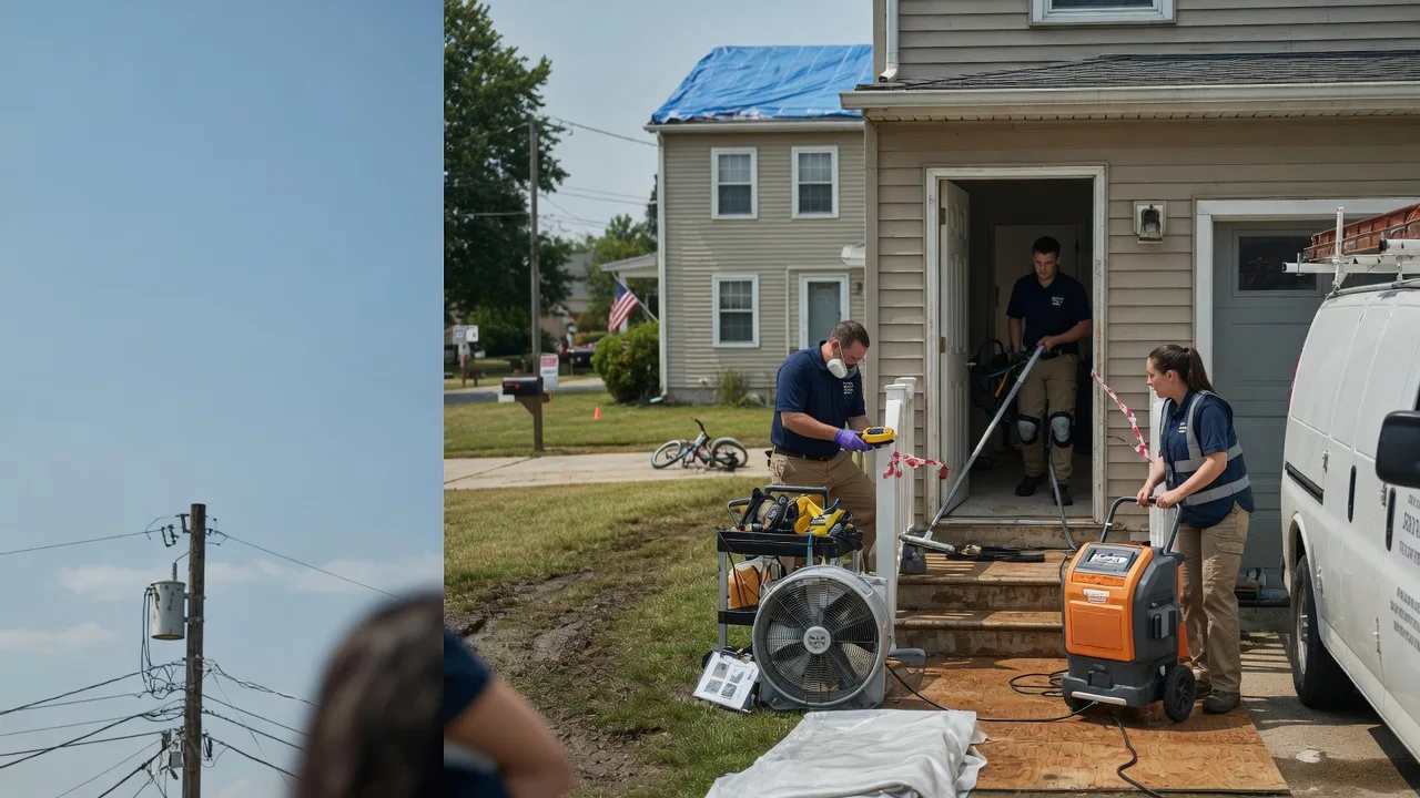 Water Damage Repair in Roseville, IL near me